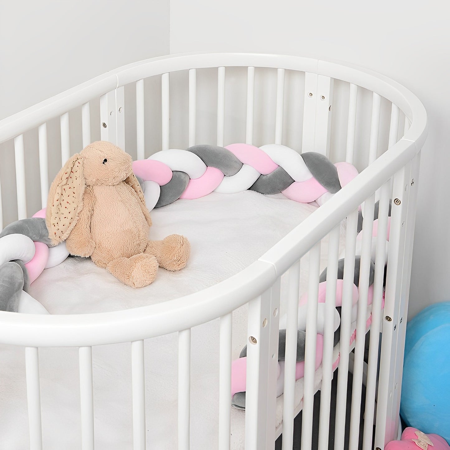 Tour de lit bébé tressé | BRAID-SAFE™