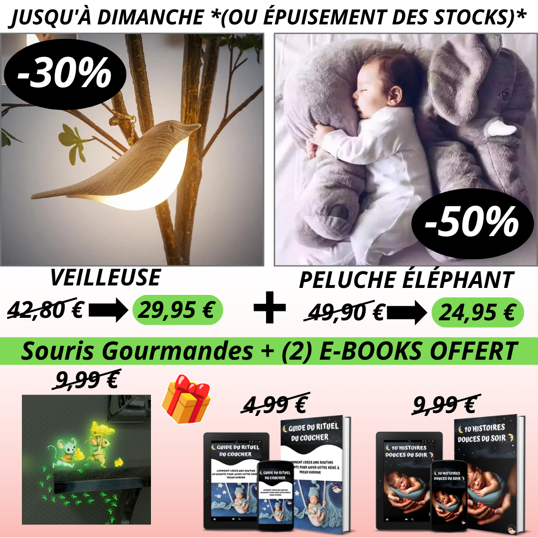 Veilleuse enfant | Oiseau-Bois™