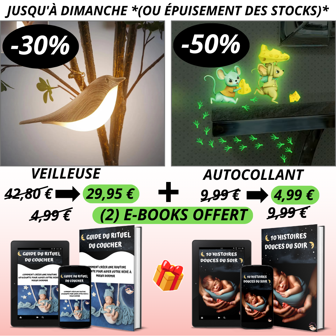 Veilleuse enfant | Oiseau-Bois™
