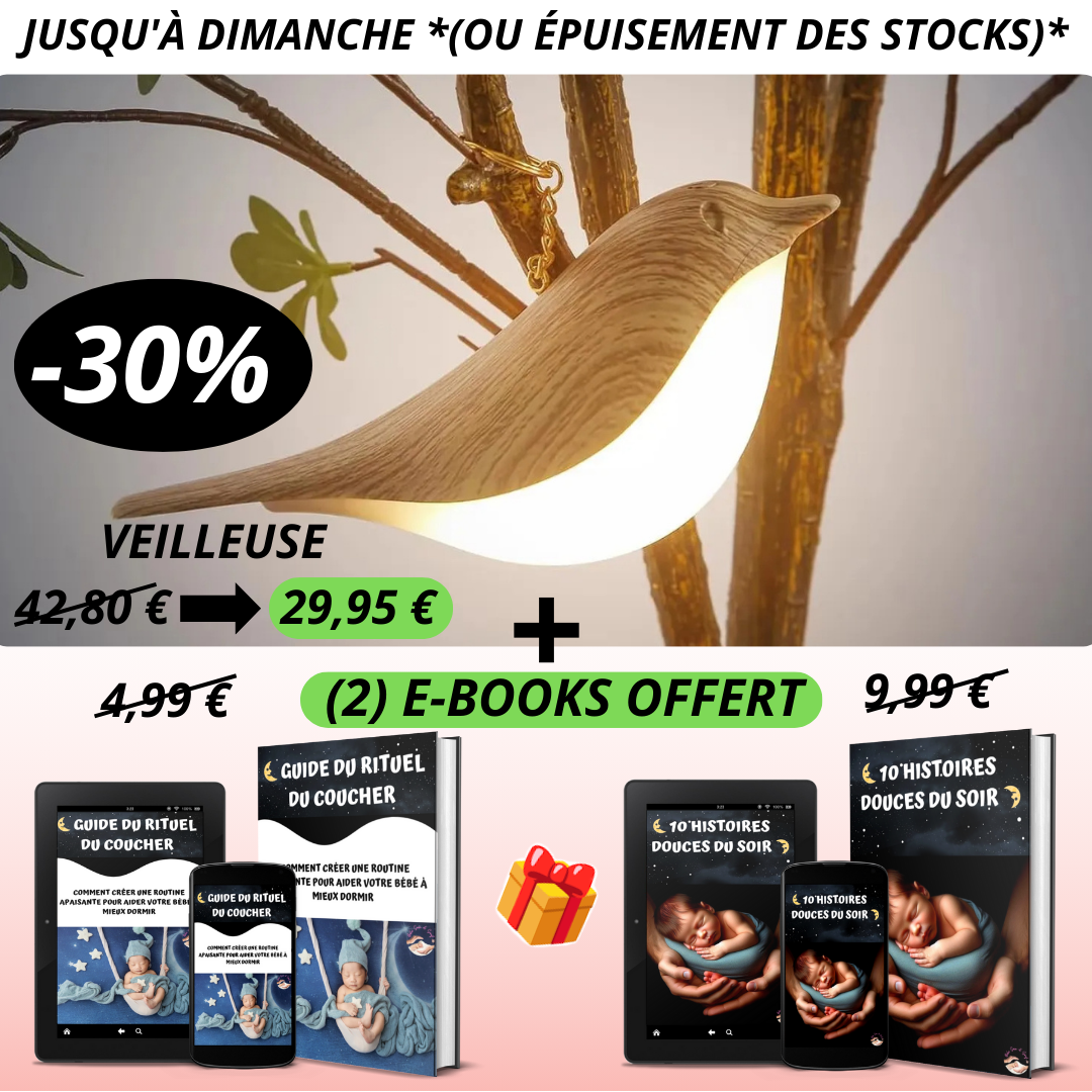 Veilleuse enfant | Oiseau-Bois™